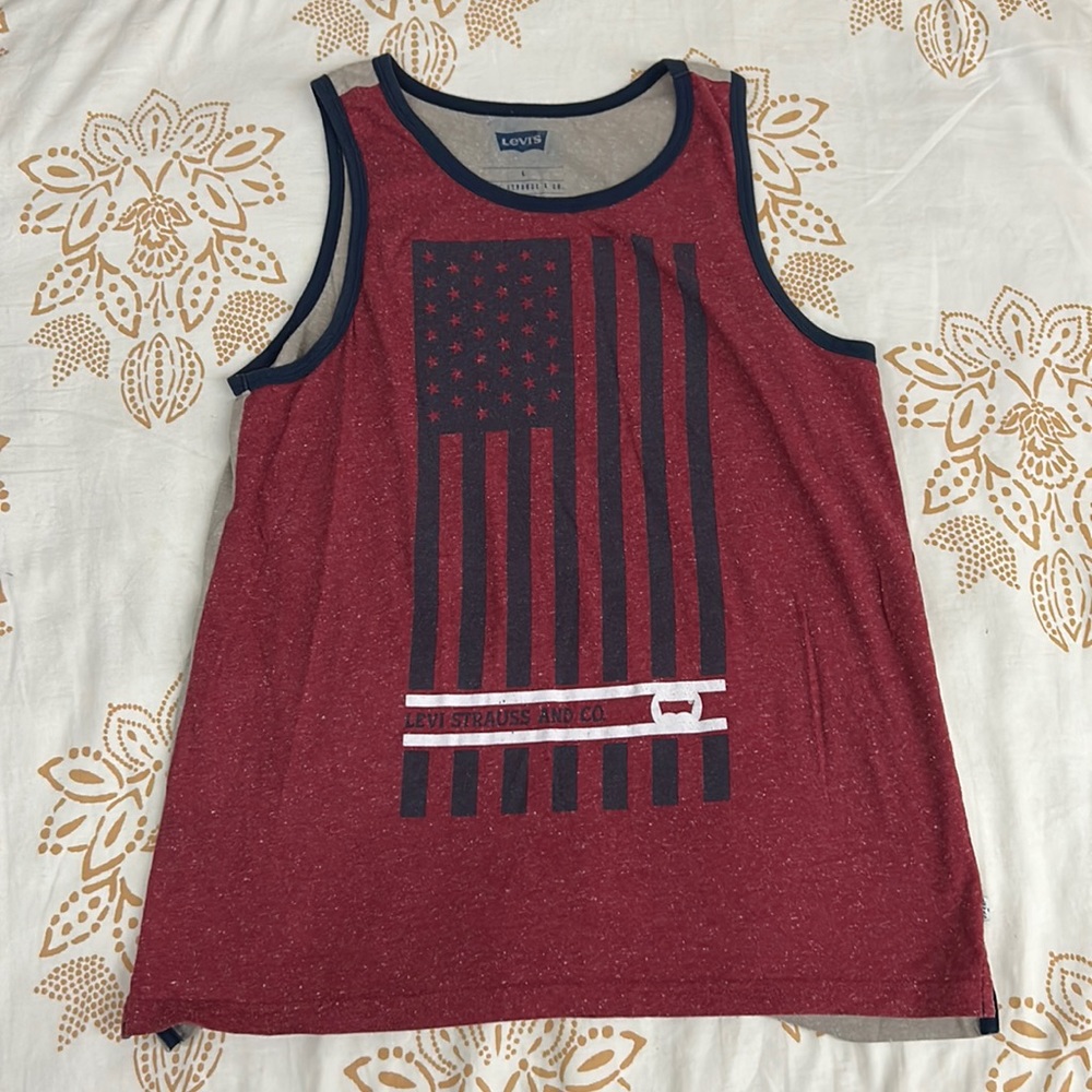 Levi’s American Flag Tank Top